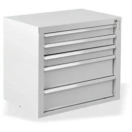 Proregal Kobra Schubladenschrank 60 x 70 x 43,5 Lichtgrau