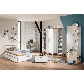 Paidi Kleiderschrank Oscar 124 x 206 x 56 cm Weiß