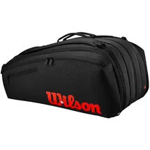 Wilson V3 15PK Racquet Bag Black/Infrared - NS