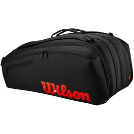 Wilson V3 15PK Racquet Bag Black/Infrared - NS