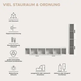 Home Affaire Schrank-Set ENESTE 6-teilig B:259 cm H:34 cm