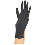 Franz Mensch Hygonorm Nitrilhandschuh Safe Fit schwarz, XL puderfrei,