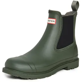 Hunter Boots Commando Chelsea Gummistiefel Dunkelgrün 42