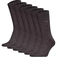 Puma Classic Logo Socken 6er Pack Grau 43-46