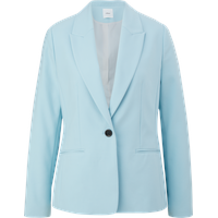 s.Oliver BLACK LABEL s.Oliver - Blazer aus Baumwollmix, Damen, blau, 46