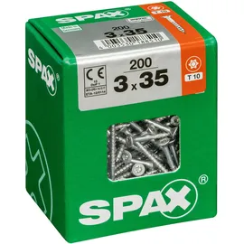 SPAX Senkkopfschrauben T-Star 3 mm x 35 mm 200 Stück