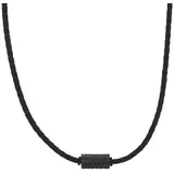 Tom Tailor Kette mit Anhänger grau / Edelstahl