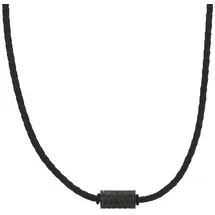 Tom Tailor Kette mit Anhänger grau / Edelstahl