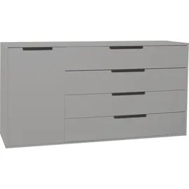 Mäusbacher Highboard Bonnie 168 x 87 x 45 cm Grau