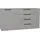 Mäusbacher Highboard Bonnie 168 x 87 x 45 cm Grau