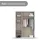 Rauch Drehtürenschrank Nabila 140 x 194 x 53 cm Grau