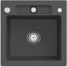 Villeroy & Boch Siluet 50 S graphite + Excenterbetätigung
