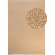 Steffensmeier Teppich Ibiza | Wohnzimmerteppich | Stilvoll | pflegeleicht, | Jugendteppich | Beige, Größe: 120x180 cm
