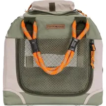 nordic paws Soft dogcrate Army XS 51 x 33,5 x 30,5 cm Grün/Beige