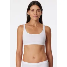 SCHIESSER Damen Bustier Organic Cotton - Pure Rib - 38
