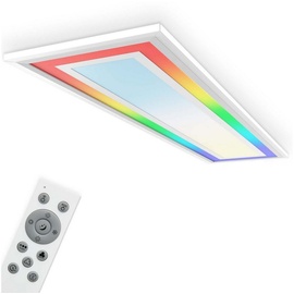 Telefunken LED-Panel Framelight Remote weiß CCT RGB 100x25cm