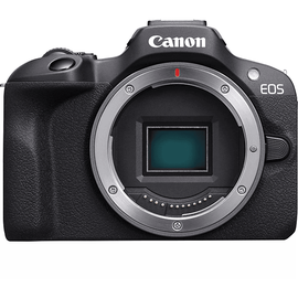 Canon EOS R100 mit Objektiv RF-S 18-45mm IS STM