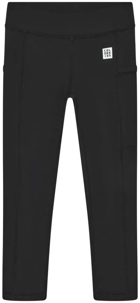 ColorKids Sport Tights Kinder - schwarz-1191 / 152