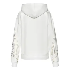 LASCANA Hoodie Gemustert Gold/Weiß XL