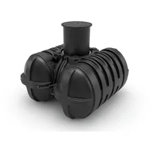 ROTH Twinbloc Flachtank 5000 l schwarz