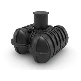 ROTH Twinbloc Flachtank 5000 l schwarz