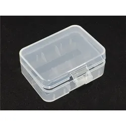Plastikbox Keeppower D2 für 2x 18500 oder 2x 18350 transparent, Abmessungen beachten
