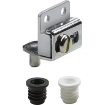 Hettich Zapfenband für einliegende Türen 140°, 69933 Stahl silber vernickelt