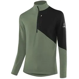 Löffler Herren Block Transtex Merino Langarm-baselayer - Pine - 56