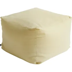 Planar Pouf hellgelb