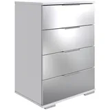 WIMEX Nachtschrank Easy Plus 52 x 38 x 74 cm Weiß
