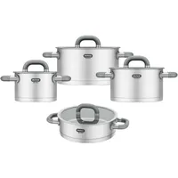 Mulex Topf-Set 8-tlg. Servierpfanne + Deckel