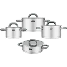 Mulex Topf-Set 8-tlg. Servierpfanne + Deckel