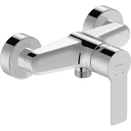 Duravit D-Code Einhebel-Duscharmatur Aufputz für 1 Verbraucher Chrom DC4230001010