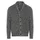 MAN'S WORLD Strickjacke melierte Optik schwarz 4XL