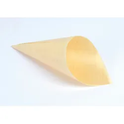 emissimo Fingerfoodartikel aus naturbelassenem Weichholz, Spitztüte  1000 Stück