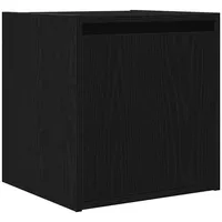 VidaXL Wand-Nachttisch Schwarz 38x34x40 cm