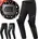 Motorradhose mit Protektoren Mesh Airforce Knieprotektoren Sommer Motorrad Hosen Winter Wasserdicht Motorradkombi Motorradjacke Touren Schwarz Frauen Textilehose Größe XS