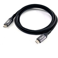 Equip 128381 USB 4 Gen 3 C-auf-C-Kabel, M/M, 1,2m, PD3.1 240W, 8K/60Hz, 40Gbps