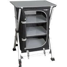Brunner Campingschrank Azabache LS Cross Square Grau