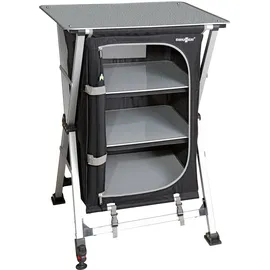 Brunner Campingschrank Azabache LS Cross Square Grau