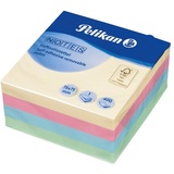 Pelikan 200212 Noteswürfel Pastell, 75 x 75 mm, 400 Blatt