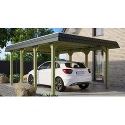 Einzelcarport SKANHOLZ "Spreewald", grün, H: 209cm, Carports