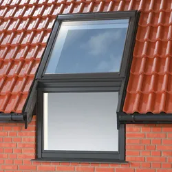 VELUX Eindeckrahmen EFW UK08 0112 Ziegel hoch/Welle Kupfer
