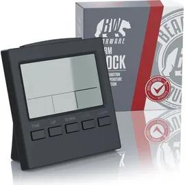 Bearware Digital-Funkwecker schwarz