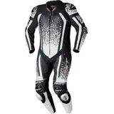 RST Pro Series Evo Airbag 1-Teiler Motorrad Lederkombi, schwarz-weiss, Größe 3XL für Männer