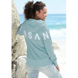 ELBSAND Kapuzensweatjacke Damen aquamarine Gr.L (40)