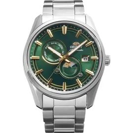 Orient Stretto Sun and Moon Automatik Edelstahl 40 mm RA-AK0314E30B