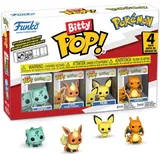 Funko Bitty POP! Pokémon 4er-Pack 2 cm