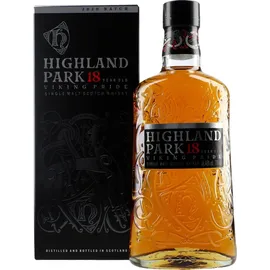 Highland Park 18 Years Old Single Malt Scotch 43% vol 0,7 l Geschenkbox