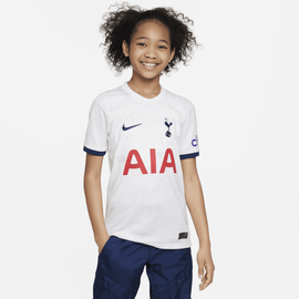 Nike Tottenham Hotspur 2023/24 Stadium Home Nike Fußballtrikot für ältere Kinder - Weiß, L